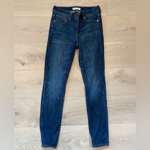 Madewell Hi-Rise Skinny Jeans - sz 25R